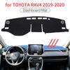 Car Dashboard Mat for Toyota RAV4 2019 2020 2025 2025 2025 2025 RAV 4 XA50 Hybrid Sunshade Protective Carpet Dash Mat Dashmat