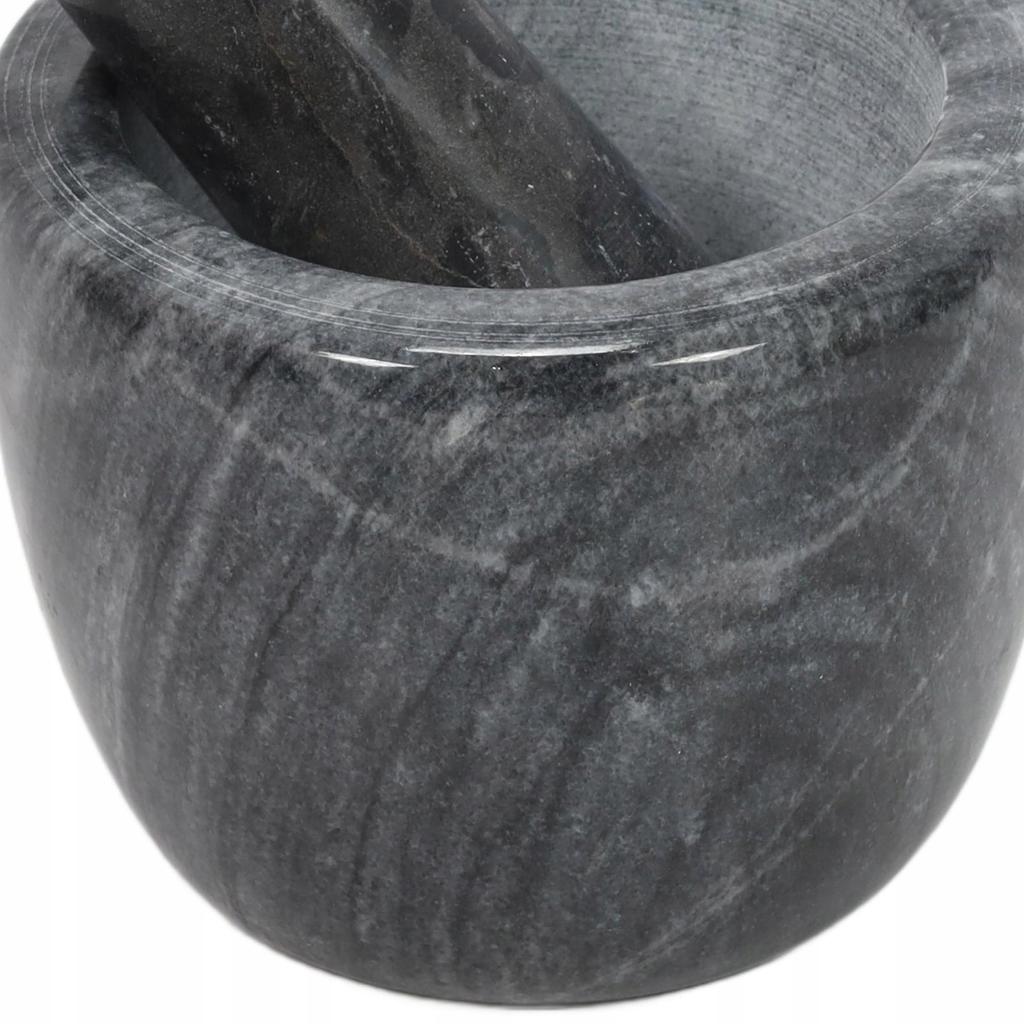 Marble Mortar for Grinding Spices, 1 Piece