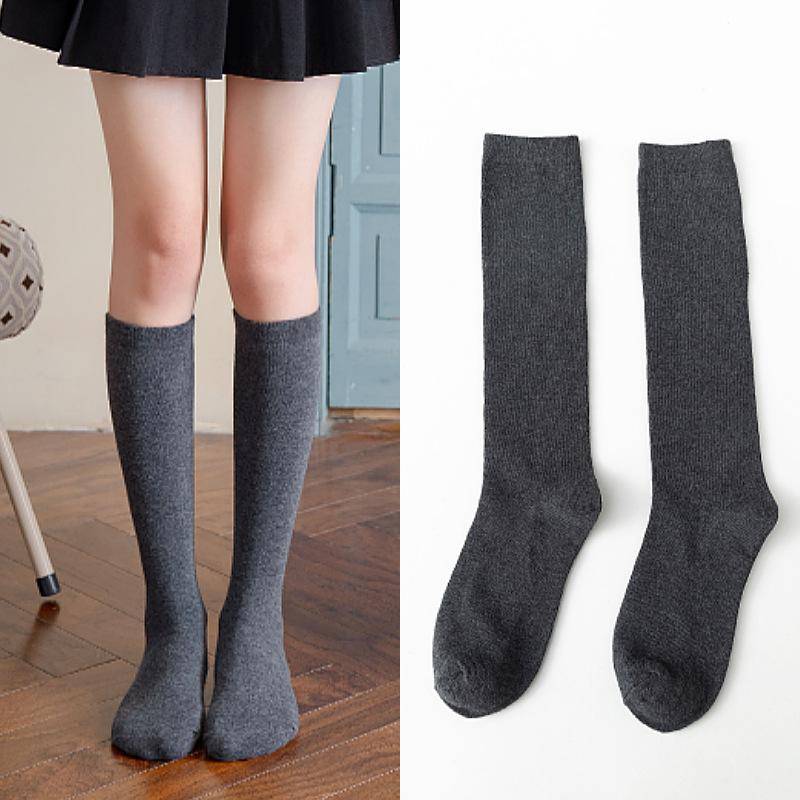 Ladies Calf Socks Lolita Jk Socks Student Stockings Autumn And Winter Skinny Leg Socks Pressure Knee Socks
