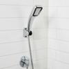 Handheld Shower Head Clog-Resistant Nozzles Handheld Shower Handset Rust Resistant Silver Finish