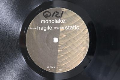 12-Zoll-Schallplatte MONOLAKE Fragil Statisch ML004 MONOLAKE IMBA 1999 Deutschland Tanz Electronica Gebraucht
