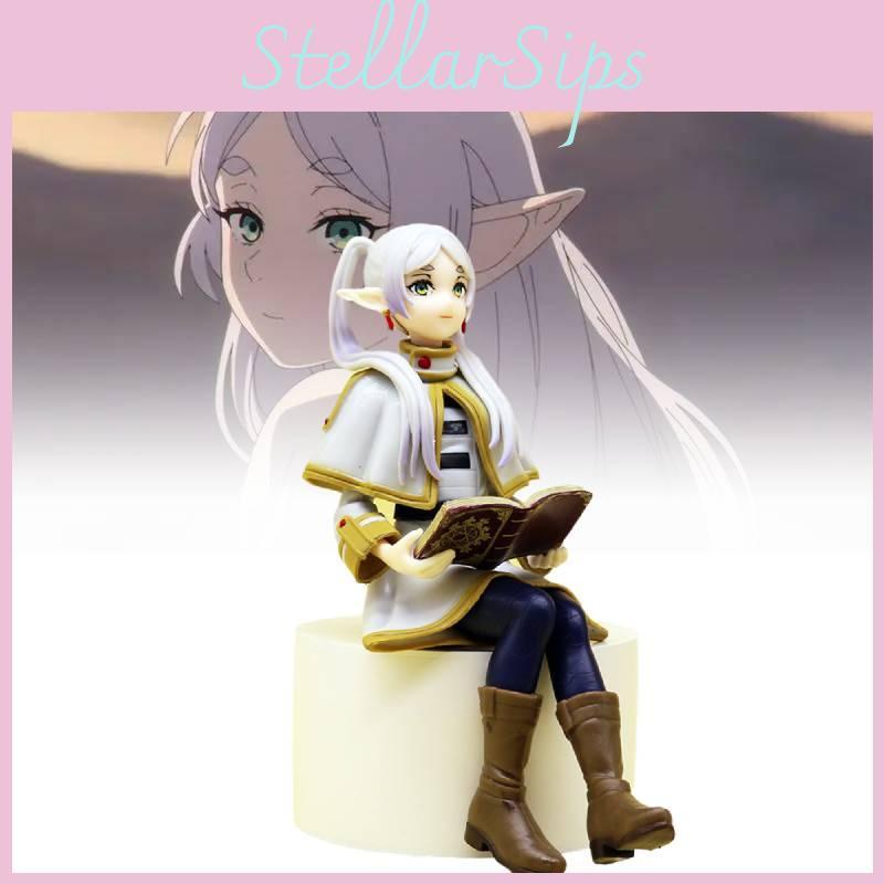 Adorable Elf Magic User Figurine Desk Office Car Pvc Collectible 14.5cm
