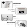 Portable Handheld Fan High-Speed Mini Fan with LED Display USB Rechargeable Personal Fan 100 Gear
