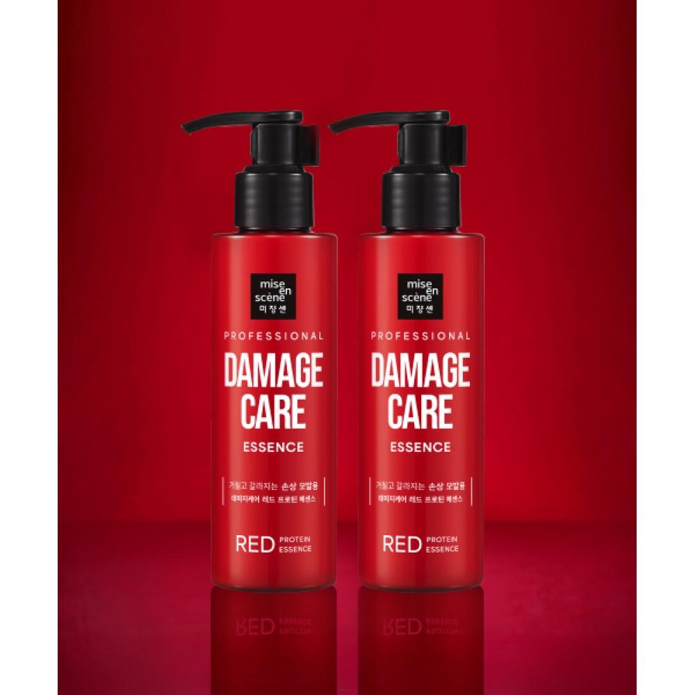 Miseenscene Damage Care Red Protein Hair Cream Essence 140ml 2 Pack NONE