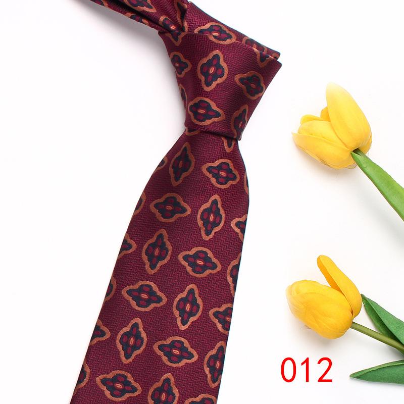 Rael Tie 8Cm Burgundy Tie Men'S, Dress Business Groom Wedding Tie