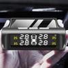 Akıllı Araba TPMS Lastik Basıncı İzleme Sistemi Güneş Enerjisi Dijital TMPS LCD Ekran USB Otomatik Güvenlik Alarmı Lastik Basıncı Sensörü