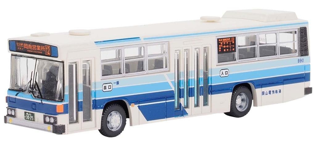 TOMYTEC The Bus Collection Bus Colle Okayama Electric Railway Farewell Nishiko 58MC Diorama Supplies 331766