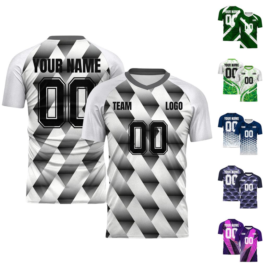 DIY Customizable Blank Top for Men Women - Sports Training Shirt for Soccer, Basketball, Baseball, Volleyball - Great for Custom Printing with Number