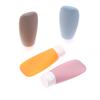 1Pcs Refillable Bottle 60Ml Soft Pe Lotion Container Squeeze Tube Empty Bottle Portable Travel Shampoo Bottle