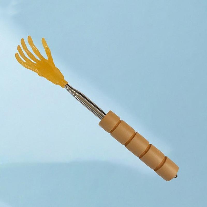 1Pcs Telescopic Claw Massager For Back Massage Promotion Tools For Blood Circulation Relax Health Back Scratcher Tool
