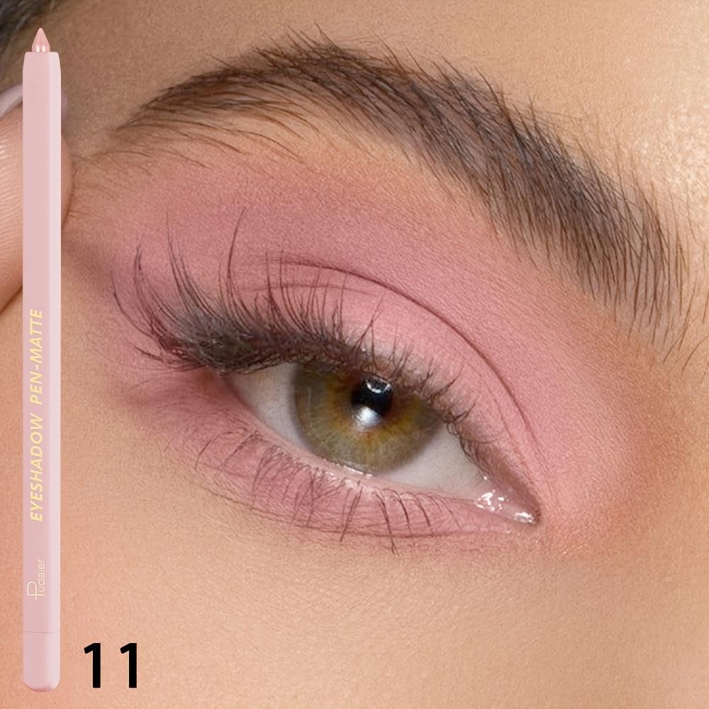 

Набор теней-карандашей Pudaier из 19 цветов, Стойкие водостойкие матовые и мерцающие оттенки, Легко растушевываются и наносятся, Универсальный макияж для начинающих и вечеринок