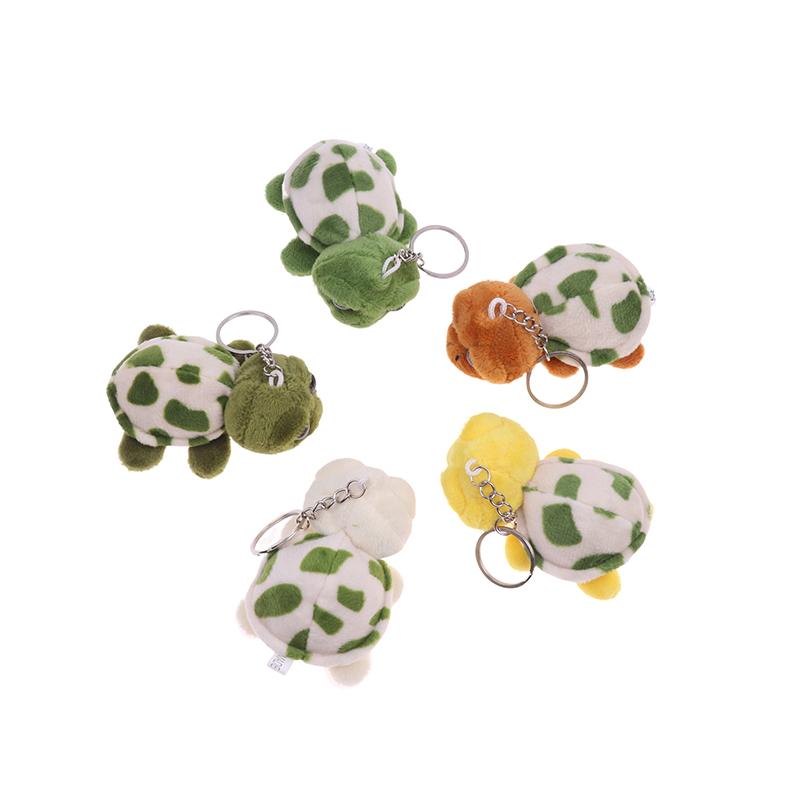 Little 6Cm Tortoise Keychain Charm , Key Ring Chain Women Girl'S Pendant Plush