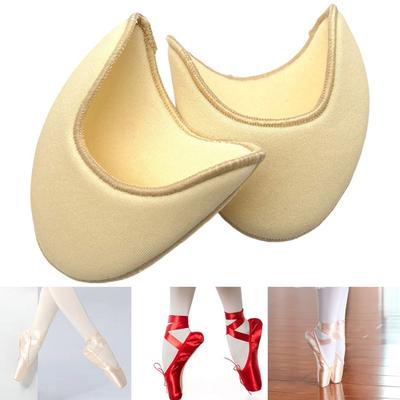 1 Paar Schwamm-Einlegesohlen für Ballettschuhe Vorfuß-Druckentlastung Wiederverwendbar