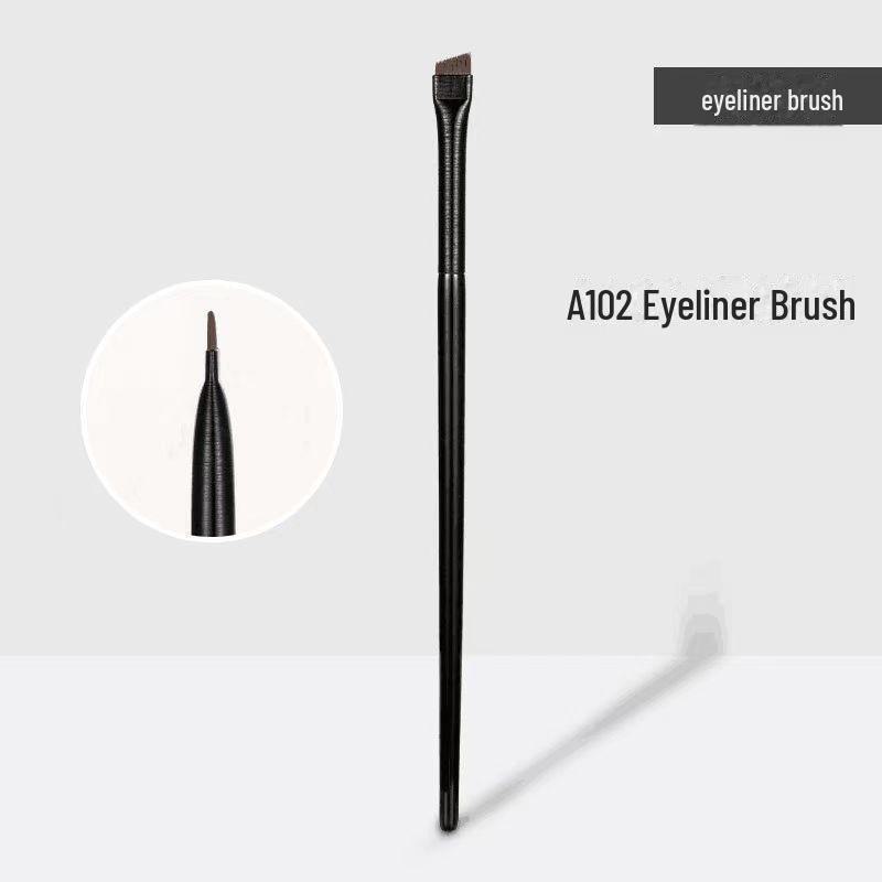 

Кисть для подводки глаз со скошенным серповидным лезвием: скошенная кисть для точного макияжа глаз.