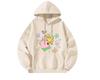 New 2025 Different Couple Outfits Cartoon Sponge Baby Couple Outfits Autumn Outfits Loose Hoodies for Men and Women