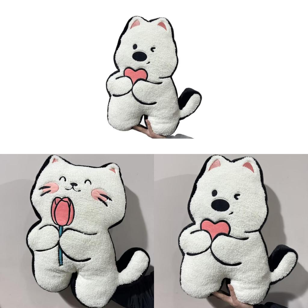 West Highland White Terrier Hund Katze Plüschtier Mit Weichem Kurzflor Für Kinder Und Geschenk