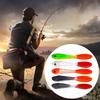 Zweifarbige künstliche Köder Angelköder Mini Softbaits Angelzubehör Swimbait Köder 7cm Wobbler Angelköder 5 Stück