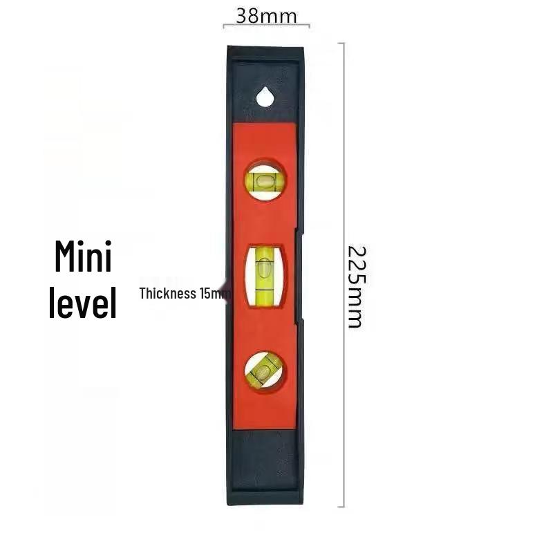 

High Precision Magnetic Mini Spirit Level Multi-Angle Measuring Ruler and Tape