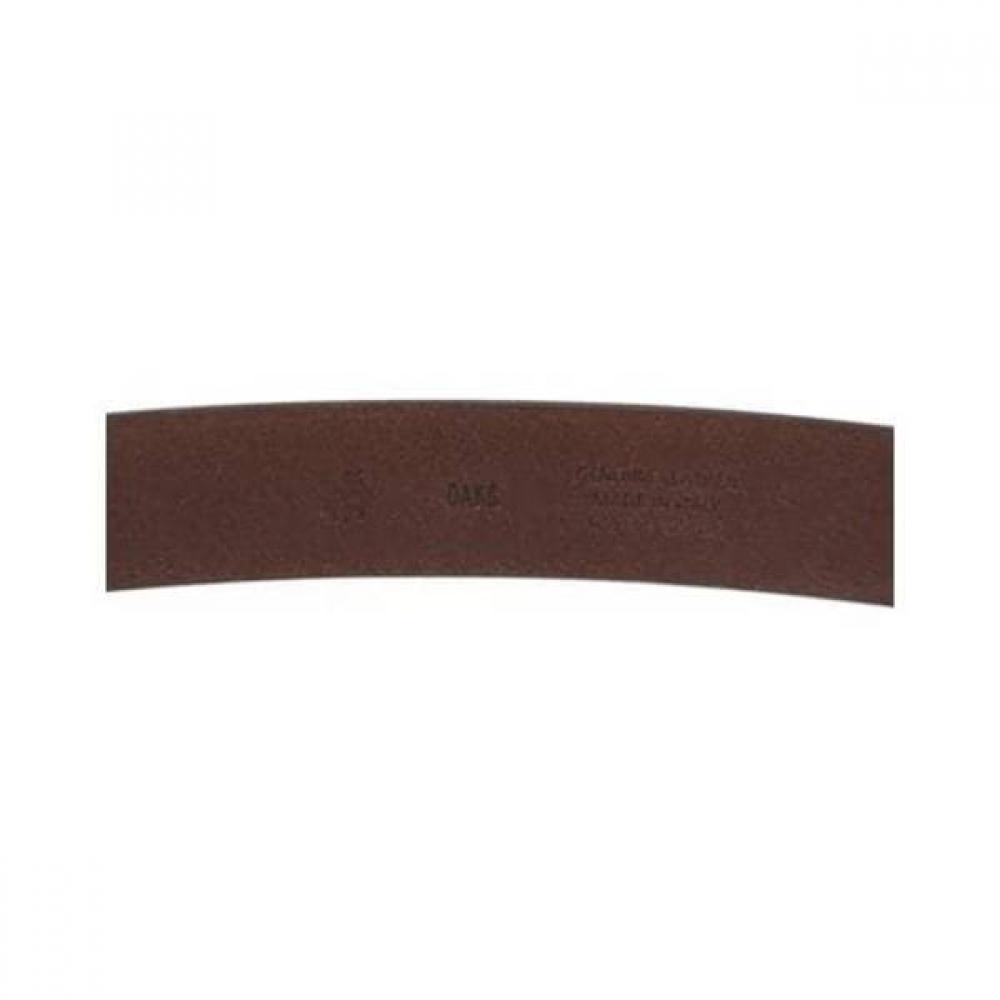 Daks Italy Deep Brown Full Grain Leather Belt Dbbe6f605bk
