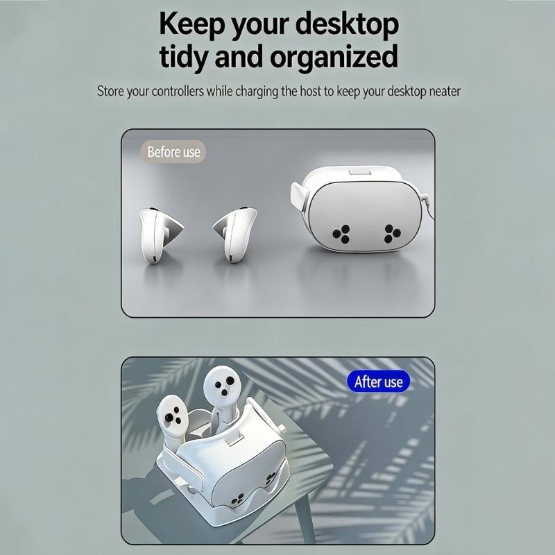 Functional Lighted Charging Stand For Digital Entertainment Systems Series Efficient Electricity Transfer And Grip Base