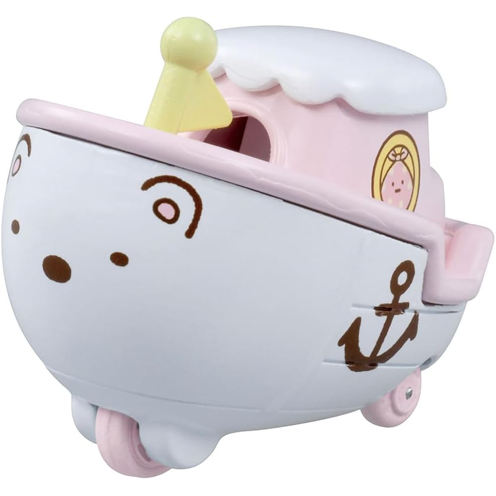 

Takara Tomy Tomica Dream Tomica SP Sumikko Gurashi Dreaming Ship Shirokuma Mini Car Toy for Ages 3 and Up
