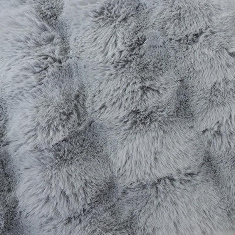 Elegant Bubble Rabbit Hair Throw Blanket - Soft, High-Grade Sofa & Bedroom Cushion
