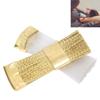 2 Pieces Copper Wire Nail Art Bits Cleaning Brush Mini Size Nail Dust Brush  For Manicure