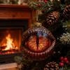 Yousheng Dragon's Eye Christmas Ornament Mystic Dragon Eye 2D Flat Acrylic Xmas Tree Hanging Ornaments for Fantasy Lovers