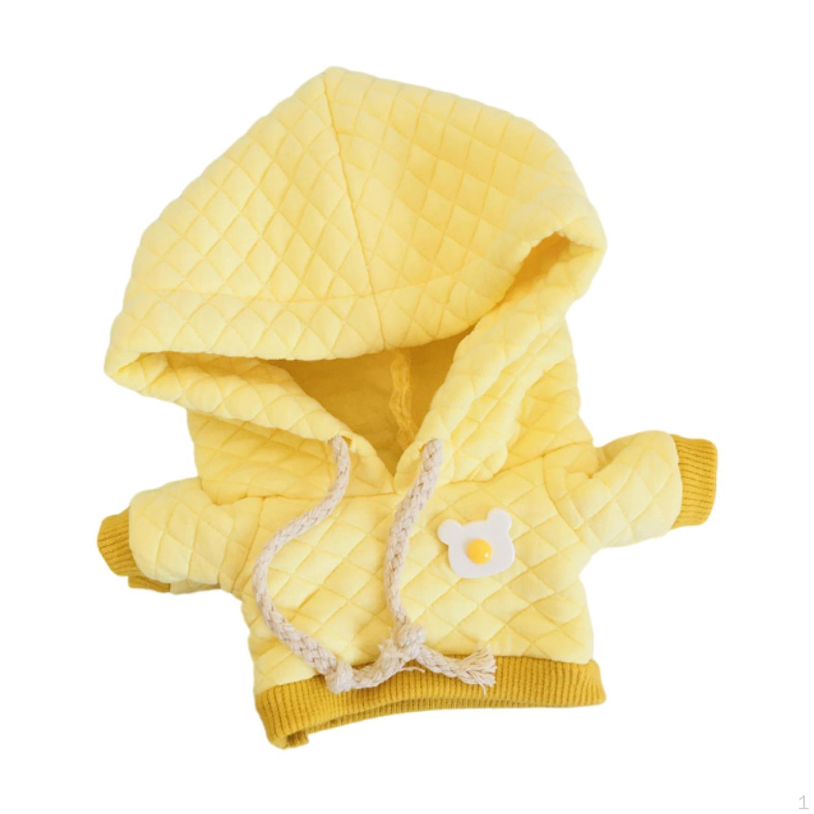 

Шикарная одежда для кукол ростом 20 см, наборы для самостоятельного переодевания Yellow Hoodie