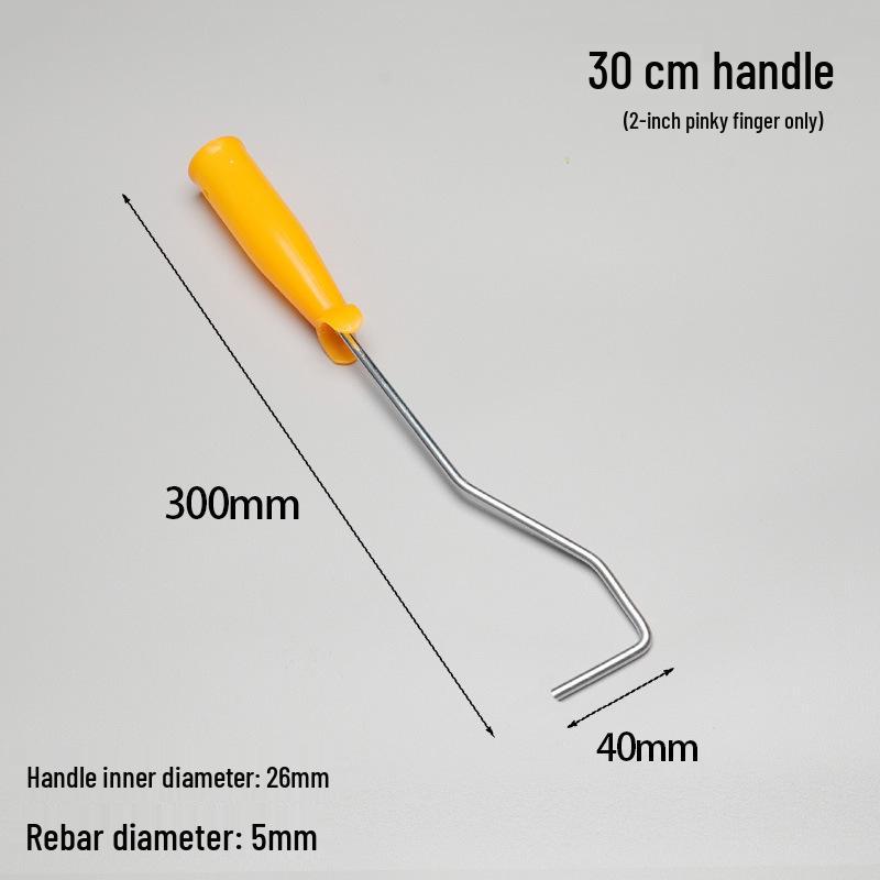 2 & 4 Inch Mini Finger Brush with Polyurethane Sponge for Latex and Art Paints