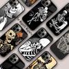 Gothic Skeleton Halloween Magnetic Phone Case For APPLE iPhone 17 Air 16 14 13 12 Pro Max 15 Plus Wireless Charge MagSafe Cover