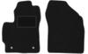 Front Mats Black For: Toyota Corolla E14 / E15 Sedan (2007-2012)