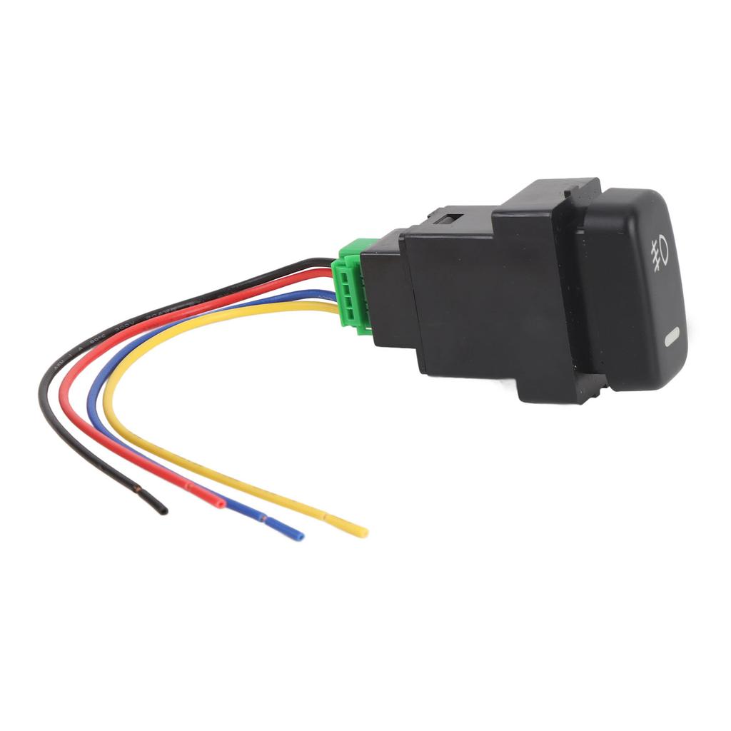 4-poliger 12V Drucktaster-Schalter mit LED-Hintergrundanzeigeleuchten für Nebelscheinwerfer DRL LED-Lichtleiste