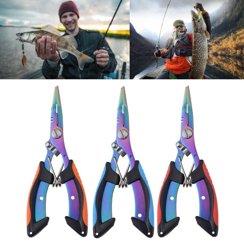 Fishing Gripper Fishing Hook Remover Fishing Plier Fish Mouth Clamps Fish Grabber Fishing Fish Controllers Plier Tool