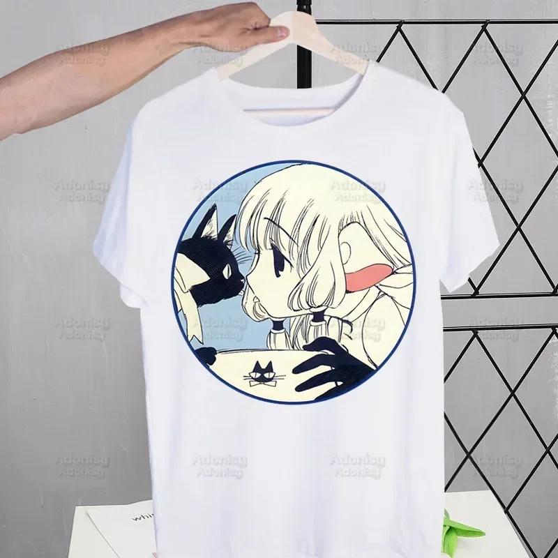 Chobits Chi Men's Tshirt Cute Printing Shirt Mens Fashion T-Shirt For Men Casual Tops Short Sleeve