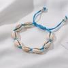 Cavigliera e Bracciale Regolabili in Stile Etnico Bohemien con Conchiglie - Accessori da Donna Cross-Border
