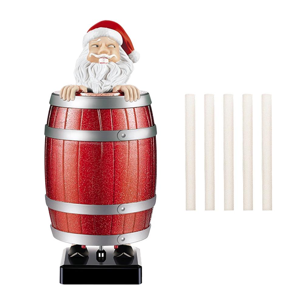 Distributeur de cigarettes Père Noël Porte-cigarettes Père Noël Tonneau Père Noël Boîte à cigarettes Cadeau de Noël Original pour Petit ami Mari