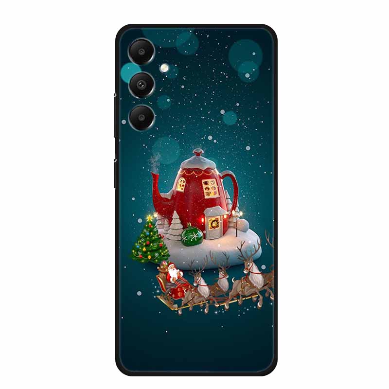 Christmas Phone Case For Samsung Galaxy A35 A 35 05 05s 15 25 55 Soft Silicone TPU Cover for Samsung A05s A05 A15 A25 A55 Case