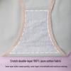 Seamless V-Shape Low-Waist Cotton Maternity Underwear with Abdomen Support