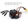 ZD Racing MT16 1/16 RC Car Parts 35A 3S Brushless ESC Speed Controller 5V/2A BEC 1/14 1/18 Vehicles Models Spare Access 16069
