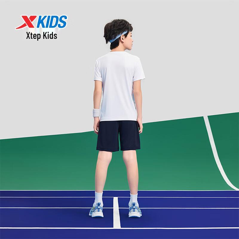 Xtep Boys' Quick-Dry Short-Sleeve Knit Set