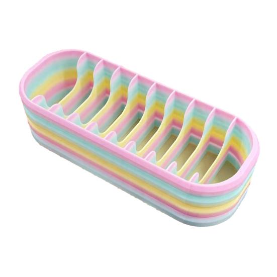 Коробка для хранения алмазных пакетиков Держатель для аксессуаров для алмазной живописи с 10 отделениями Органайзер для расходных материалов для рукоделия для алмазных пакетиков, ручек и инструментов