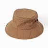Foldable mountaineering hat (orange-brown) wide hat