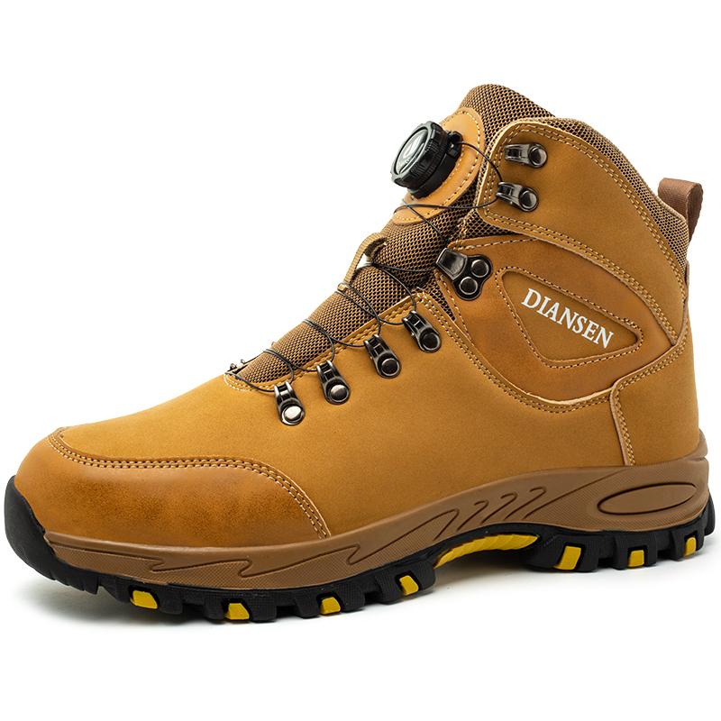 High Top Men Safety Shoes Steel Toe Work Safety Boots Man Puncture Proof Construction Work Shoes Indestructible Welder Shoes