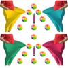 Granny Pants Yard Game - Hilarious Inflatable Ball Relay with Giant Stretchy Pants, Balls & Pump, Team Relay Family Reunion Party Set
