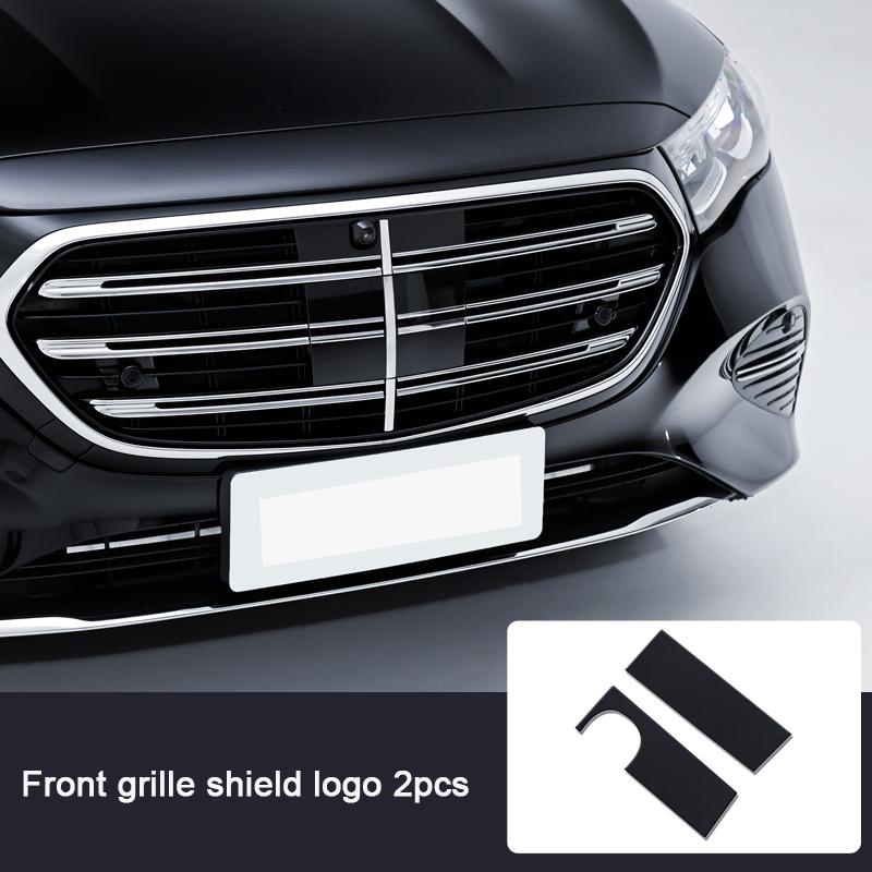

For Mercedes Benz E Class W214 2024 2025 Car Front Grille Decoration Upgraded To The High-end S-Class Shield Style Accessories чорний