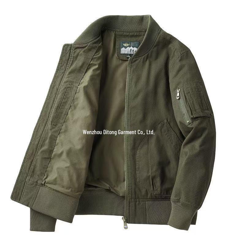 Unisex Retro Japanese Pilot Jacket - Spring Street Style Fashion