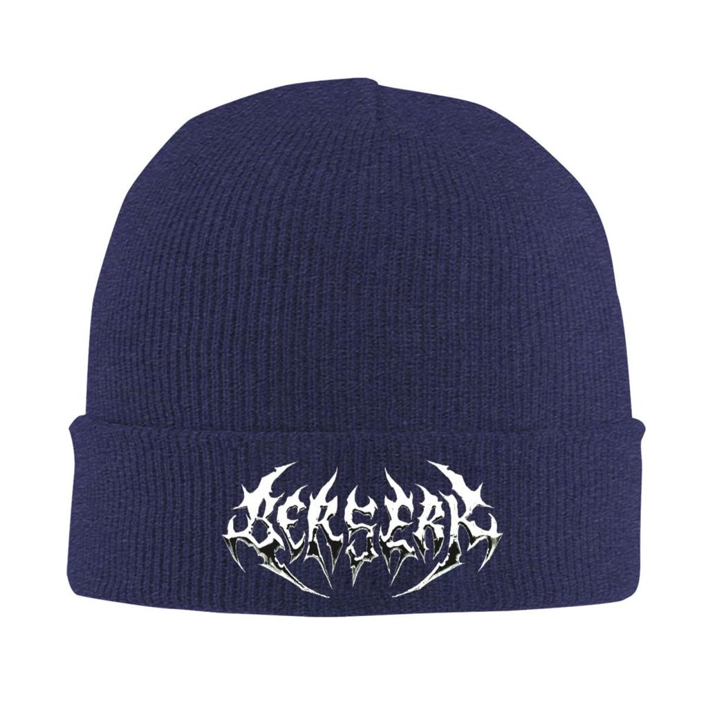 Berserks Letter Logo Warm Knitted Cap Winter Knit Bonnet Hat Skullies Beanies Hip Hop Caps for Unisex