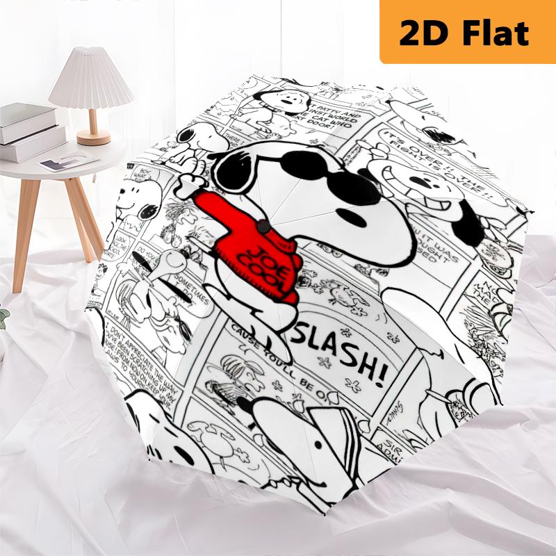 1pc Snoopy umbrella Portable 8-rib structure suitable for all seasons, home, travel, outdoor umbrella