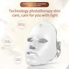 Mask Instrument Colorful Photon Rejuvenation Beauty Instrument Rechargeable Home Facial Care